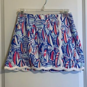 Lilly Pulitzer skirt (lined with thin shorts)